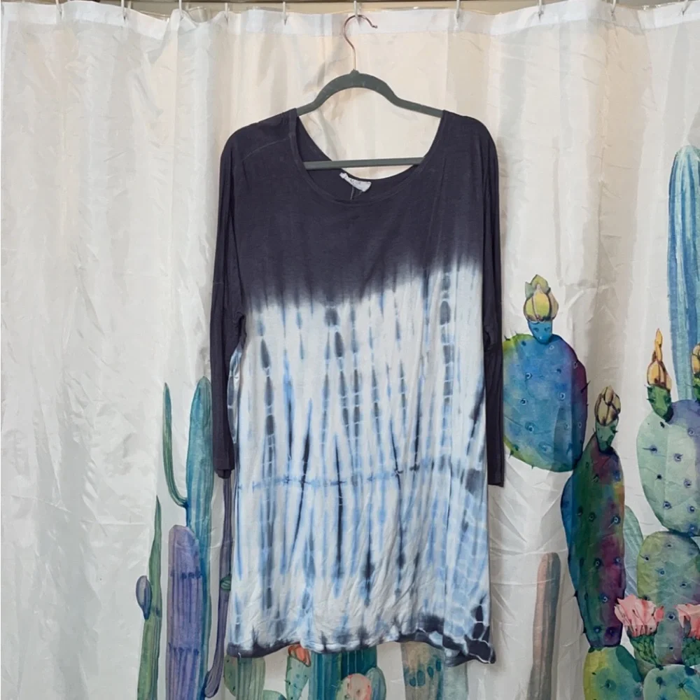 Peach Love California tie dye swing dress - Picture 4 of 10